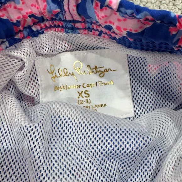 NWT Lilly Pulitzer Boys Junior Swim Bathing Suit XS - Picture 3 of 3